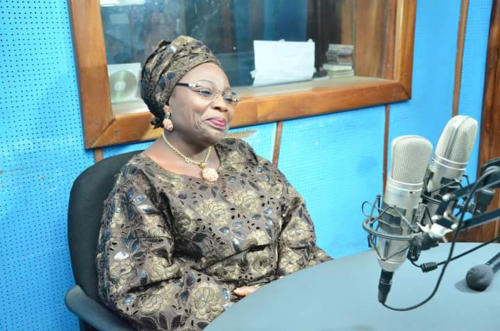 Former Deputy Governor of Lagos, Princess Sarah Adebisi-Sosan(OFR) honours our invitation