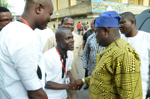 Welcoming His Excellency, Mr Akinwunmi Ambode to UnilagFM