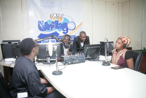 Hon. Commissioner for Information and Strategy on the Show in Feb., 2016