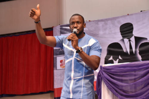 Joseph Benjamin, Celebrity Nollywood Actor, inspires audience at TAS 2.0